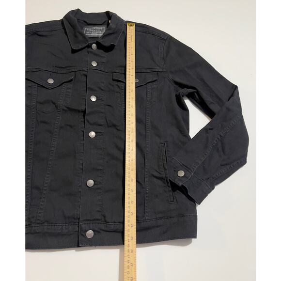 Levi’s Strauss gold men’s black jeans jacket - Picture 4 of 8